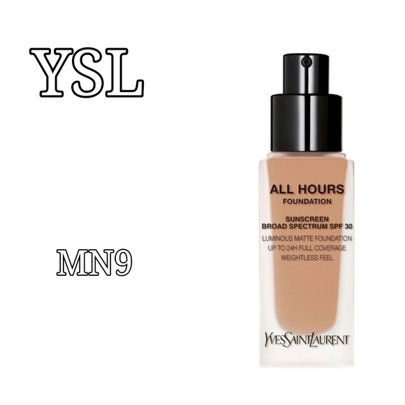 YSL ALL HOURS FOUNDATION MN9 Medium Neutral NEW - Picture 1 of 6